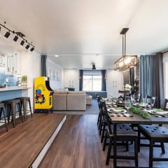 Furnished 3BR Near Downtown & SLC Airport | Fiber WiFi, Garage + Backyard